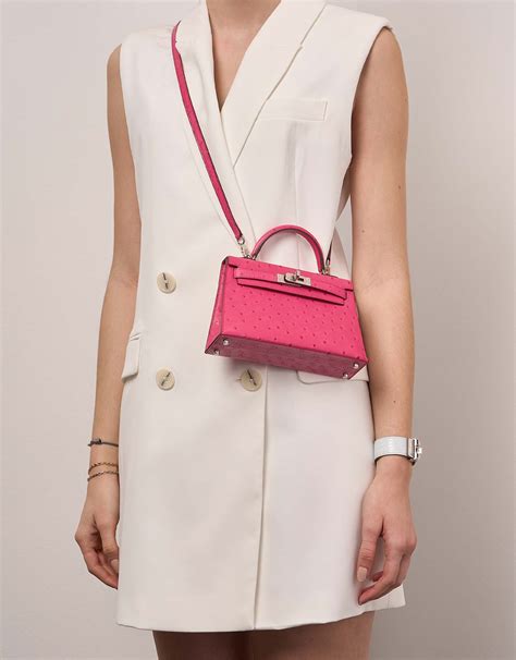 hermes mini kelly rose purple|Hermes kelly couture.